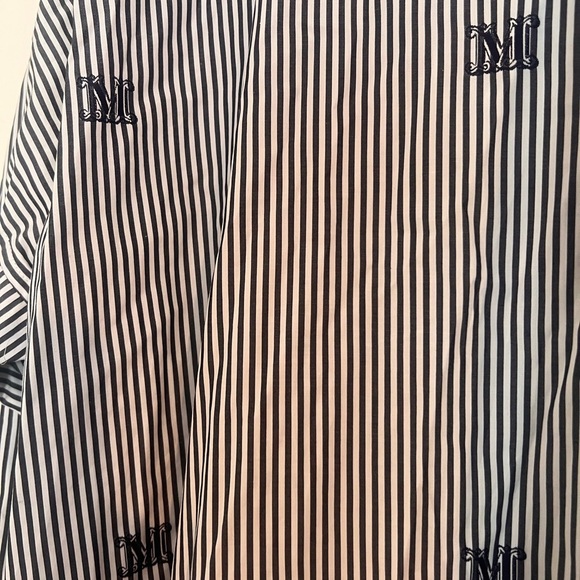 Max Mara short stripped dress tunic size 12 - Picture 8 of 10